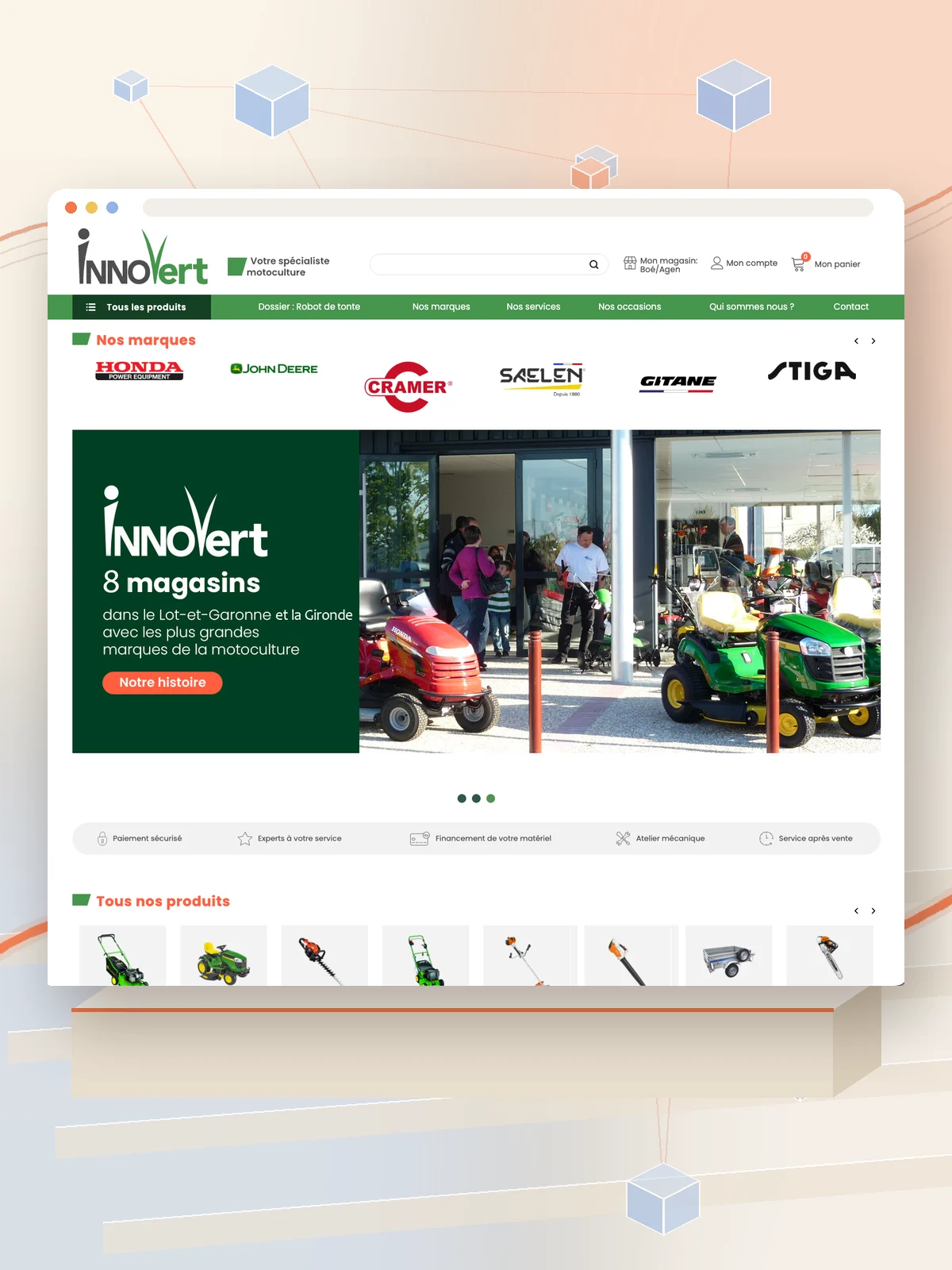 Innovert — réalisation Kasual Business